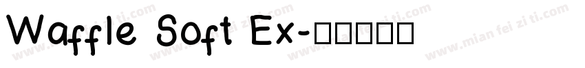 Waffle Soft Ex字体转换